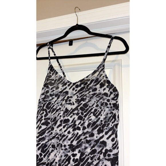 NWT All Saints Essie Ambient Cheetah Printed Cotton Slip Dress -small - Picture 3 of 7